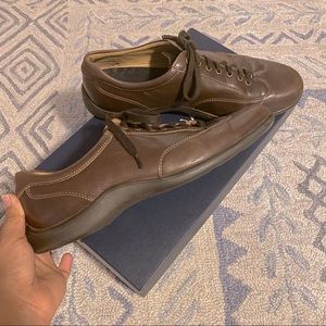 Mens Cole Hans brown leather dress shoes size 9